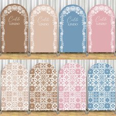 JY179  Mexican Style Cielito Lindo Arch Backdrop Cover Elastic Fabric Fiesta Themed Party Decoration