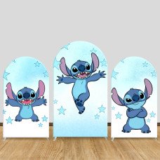 JY1249 Star Active Stitch Arch Backdrop Cover, Elastic Fabric Background for Playful & Fun Themed Party