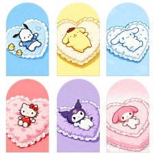 JY1636 Sanrio Characters Heart Pillow Style Arch Backdrop Cover, Elastic Fabric Background for Cute Themed Party JY1636 Sanrio Characters Heart Pillow Style Arch Backdrop Cover, Elastic Fabric Background for Cute Themed Party