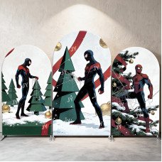 JY01 Hawaiian Stitch Arch Backdrop Cover Elastic Fabric Beach Tropical Flower Themed Party Decoration for Summer Birthday Luau Wedding